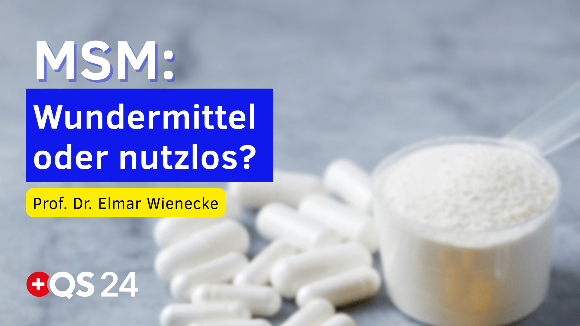 MSM Was steckt wirklich hinter dem Wundermittel